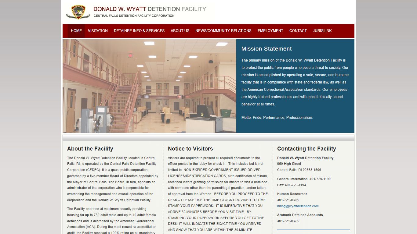 Donald W. Wyatt Detention Facility